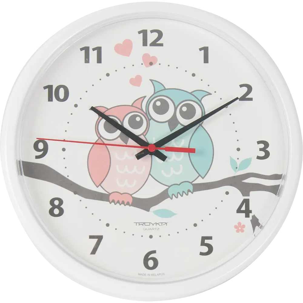 Часы настенные «Совушки» 23 см TROYKATIME Детские STLM-2112096