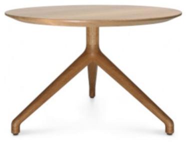 Wagner Круглый деревянный журнальный столик для гостиной W-table sun-id-1421465 - Вид №1