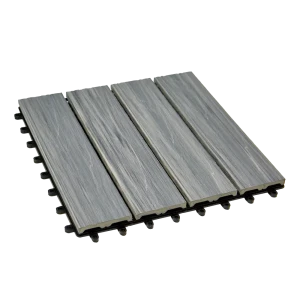 Модульное покрытие CM дерево цвет патина грей 300x300x25 мм