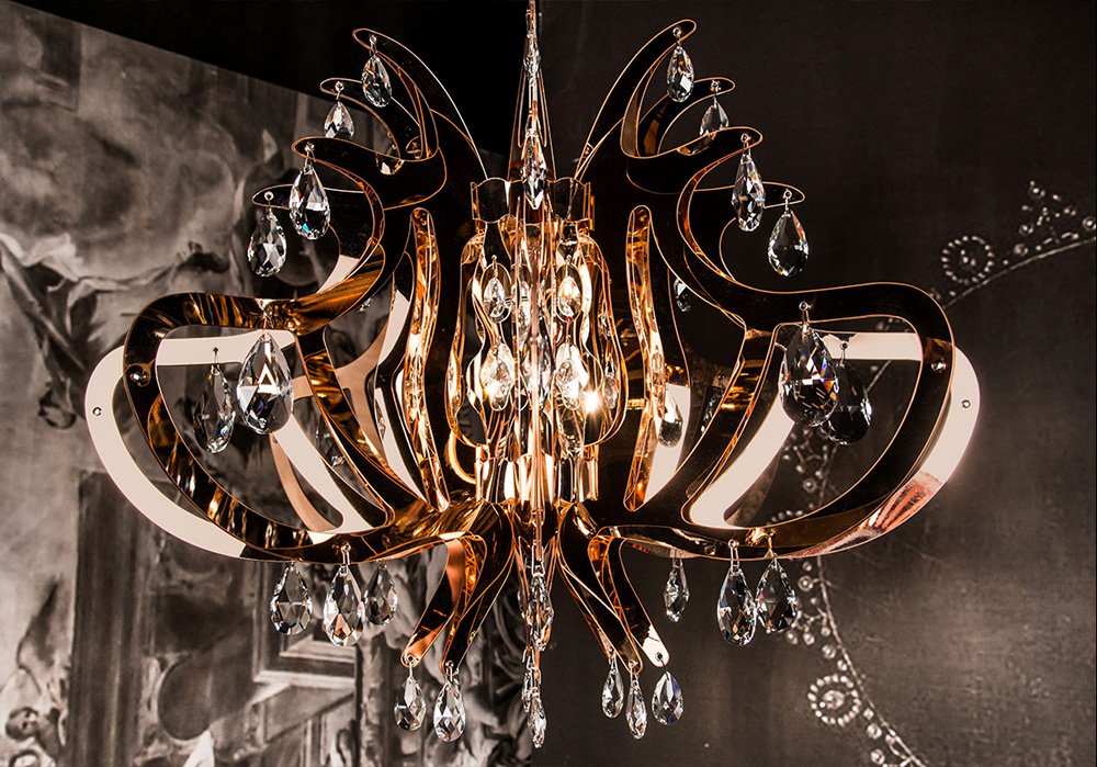 Подвесной светильник Lillibet Copper от Slamp LIL14SOS0000RA SLAMP ДИЗАЙНЕРСКИЕ 243566 Медный  - Вид №8