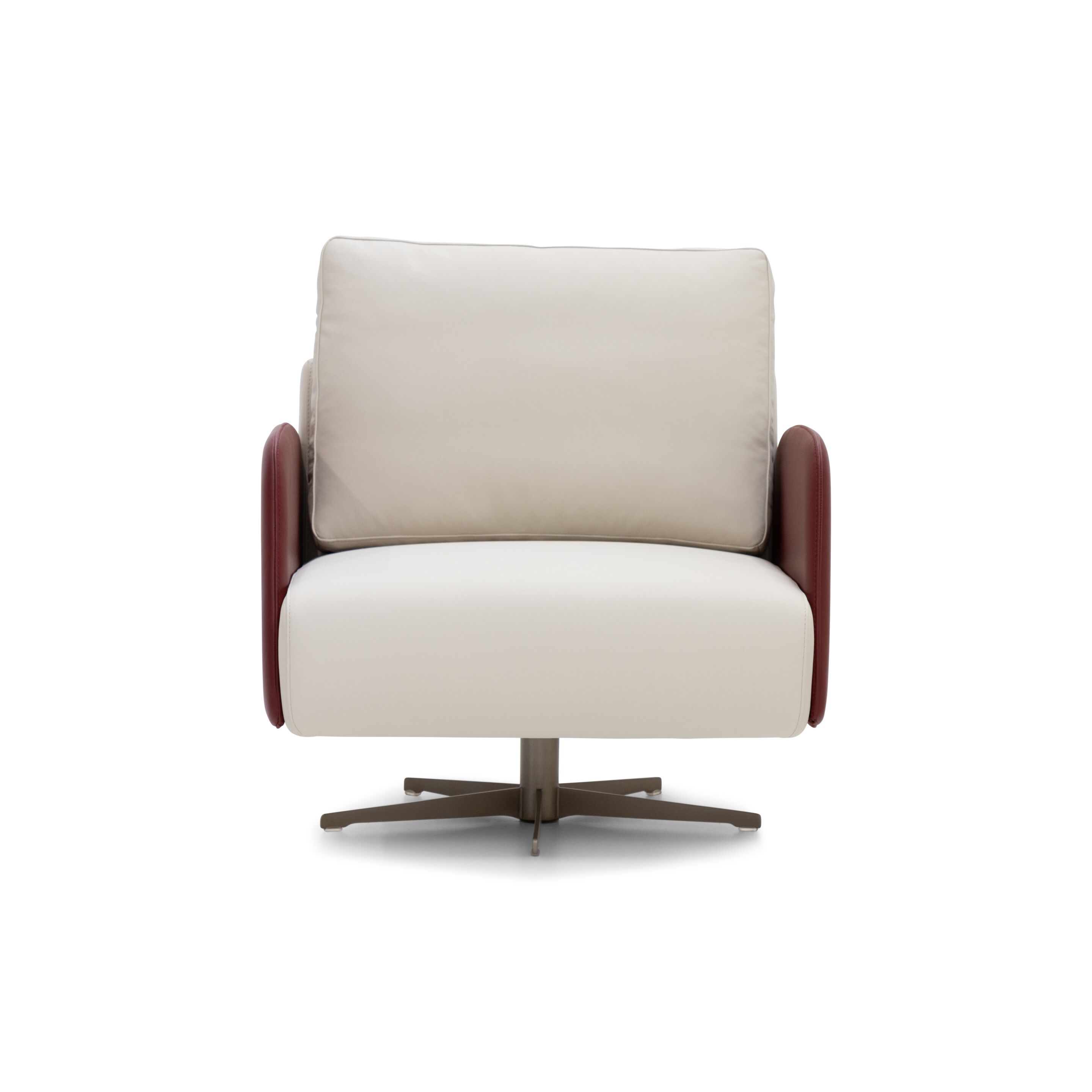 Кожаное вращающееся кресло с подлокотниками Formitalia Parrots ARCH-00035781 - Вид №4