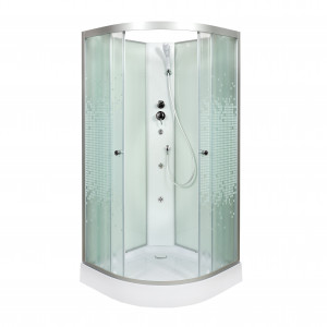 А09 LED с кнопкой Душевая кабина DETO Серия А