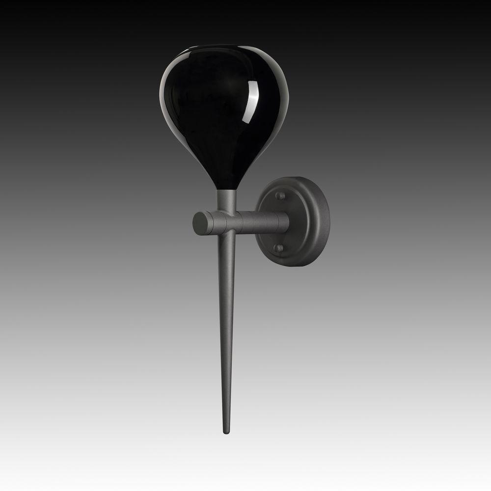 Бра Lightstar Forma 808657 LIGHTSTAR ОРИГИНАЛЬНЫЕ, ФАКЕЛ 078376 Черный  - Вид №2