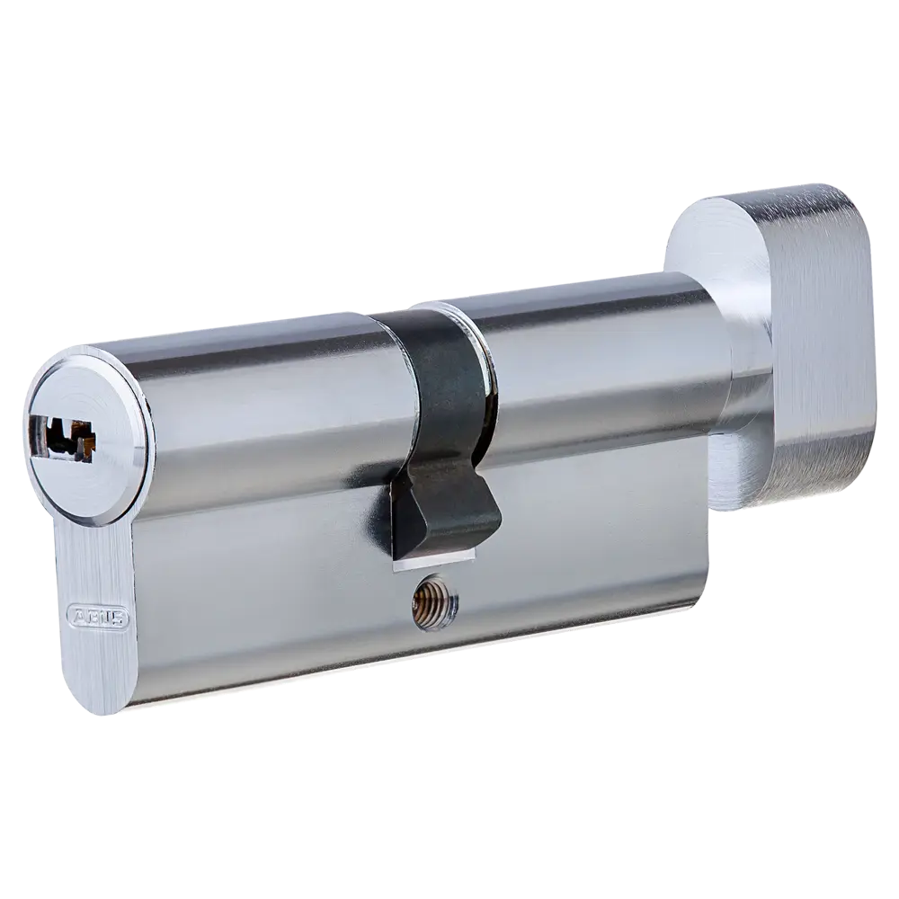 Цилиндр Abus 35х35 мм, ключ/вертушка, цвет никель 82389991 STLM-2167610 D6