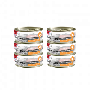ПР0033243*6 Корм для кошек DUKE"S FARM для стерилизованных кошек, индейка, клюква конс. 100г (упаковка - 6 шт) DUKE'S FARM