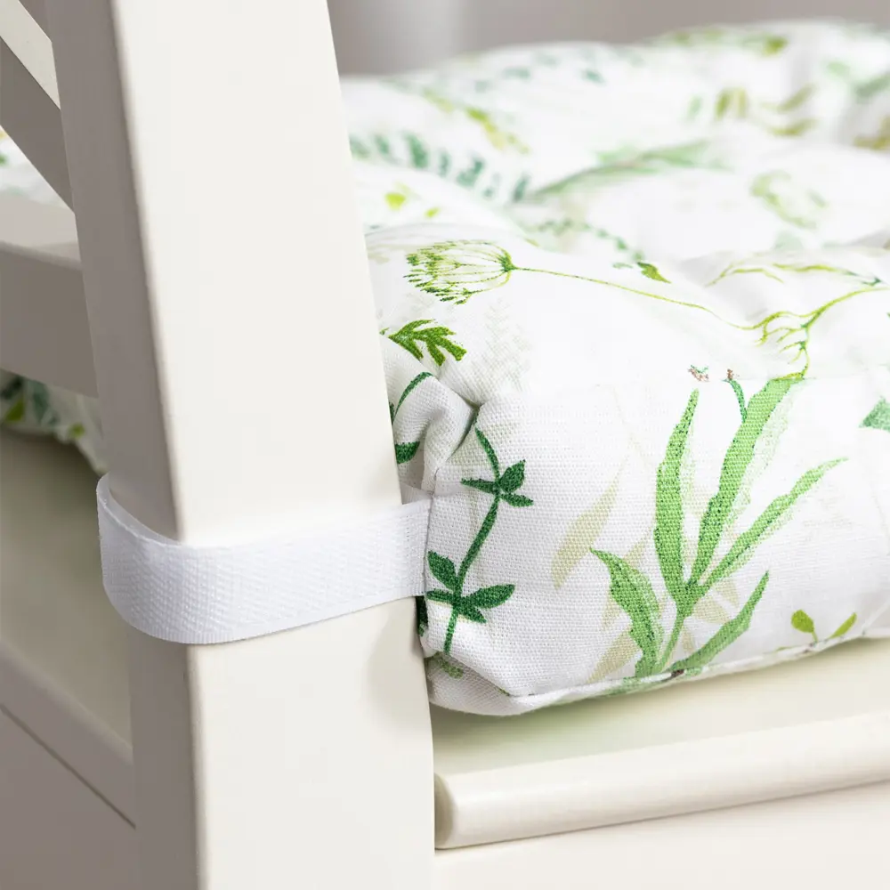 Подушка для стула Altali Хвоя 40x40 см хлопок мультиколор STLM-2203476 - Вид №2