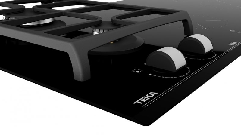 1320308 Варочная панель Teka HYBRID JZC 96324 ABN BLACK Италия  - Вид №3