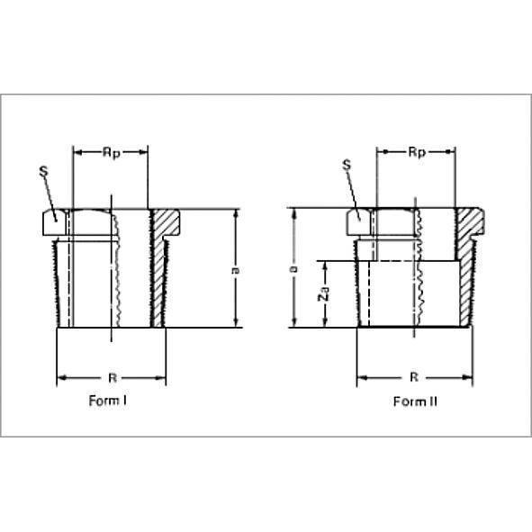 132411214 SANHA 3241 PURAFIT футорка ВР-НР 1/2x1/4 мм  - Вид №1