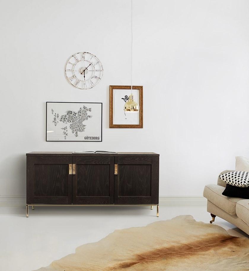Woodman Комод из фанерованной древесины с распашными дверцами Pimlico 235215001052  - Вид №9