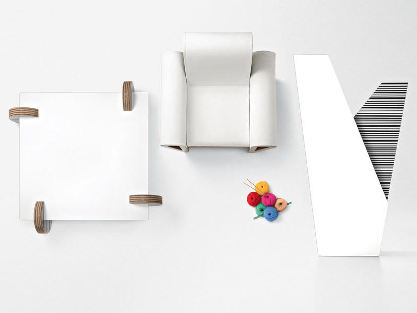 Staygreen Журнальный столик из крафт-бумаги на колесиках sun-id-1402576 - Вид №6