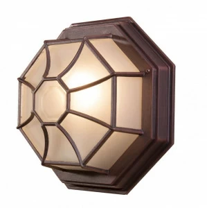 Уличный настенный светильник D 29 см капучино Telarana GL 4690389138584 ELEKTROSTANDARD TELARANA 00-3898314 Бронза;прозрачный