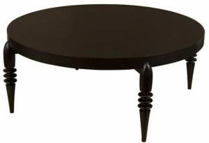 Hamilton Conte Paris Низкий круглый деревянный журнальный столик Turner