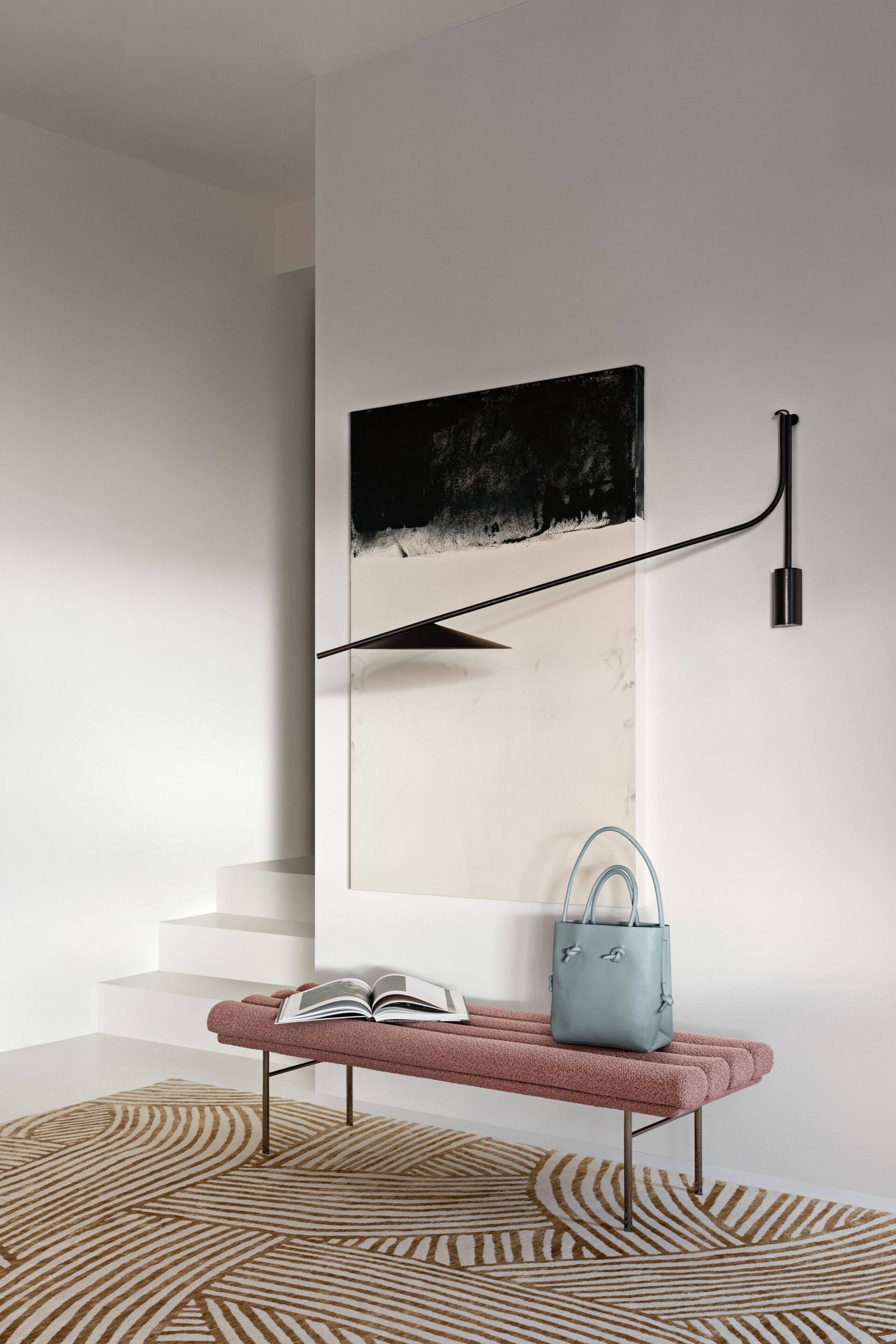 Скамейка из ткани Saba Italia Pan Flute ARCH-00048425 - Вид №4