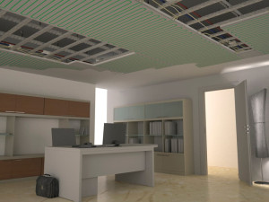 Потолочная плитка из гипсокартона