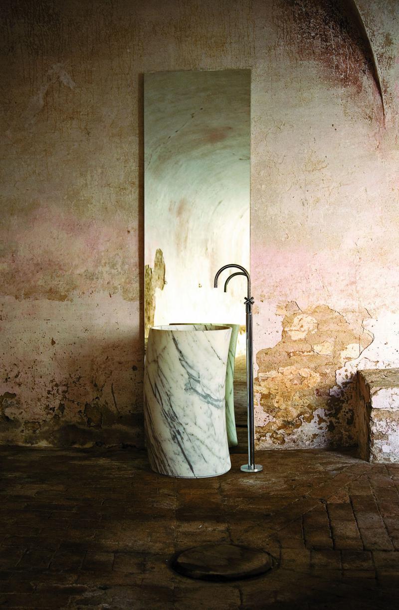 7973 Напольная раковина стоящая круглая ARLEX  - Вид №1