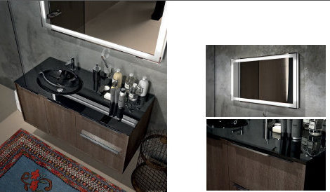 MANHATTAN8 Комплект мебели cm 122,4 Berloni Bagno 42967 - Вид №3