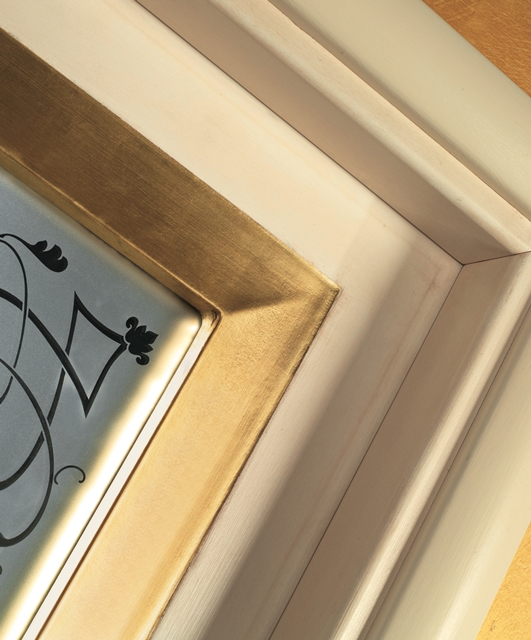 A2 Tifernoit Дверь с декорированным стеклом Porte  - Вид №2