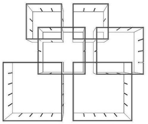 Müller Small Living Модульный книжный шкаф  Kx200-312  - Вид №19