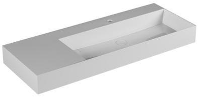 ELLP12246LQM Подвесная раковина настенная прямоугольная Azzurra Ceramica Elegance белая