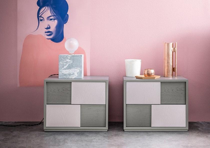 Devina Nais Прикроватная тумбочка из массива дерева sun-id-1375291 - Вид №1