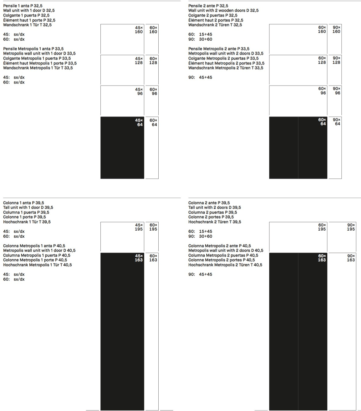 ZANETTE Модульная стенка для хранения из дуба с подставкой под ТВ Day moove sun-id-1377950 - Вид №3