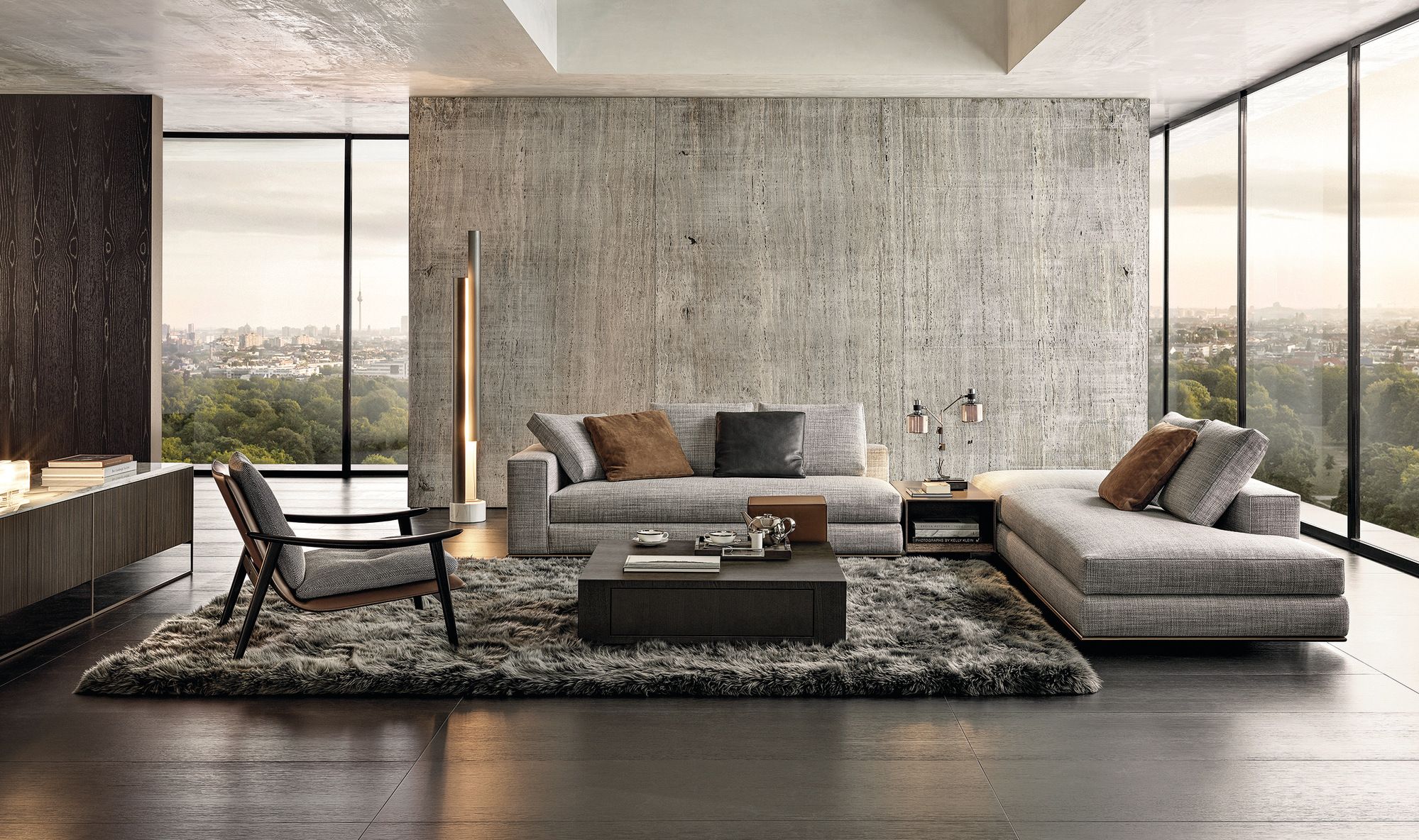 Ткань диван Minotti Гамильтон ARCH-00081571 - Вид №6