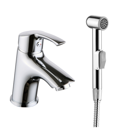 LM1116C Смеситель Plus Strike для раковины с гигиеническим душем LEMARK STRIKE - Вид №2