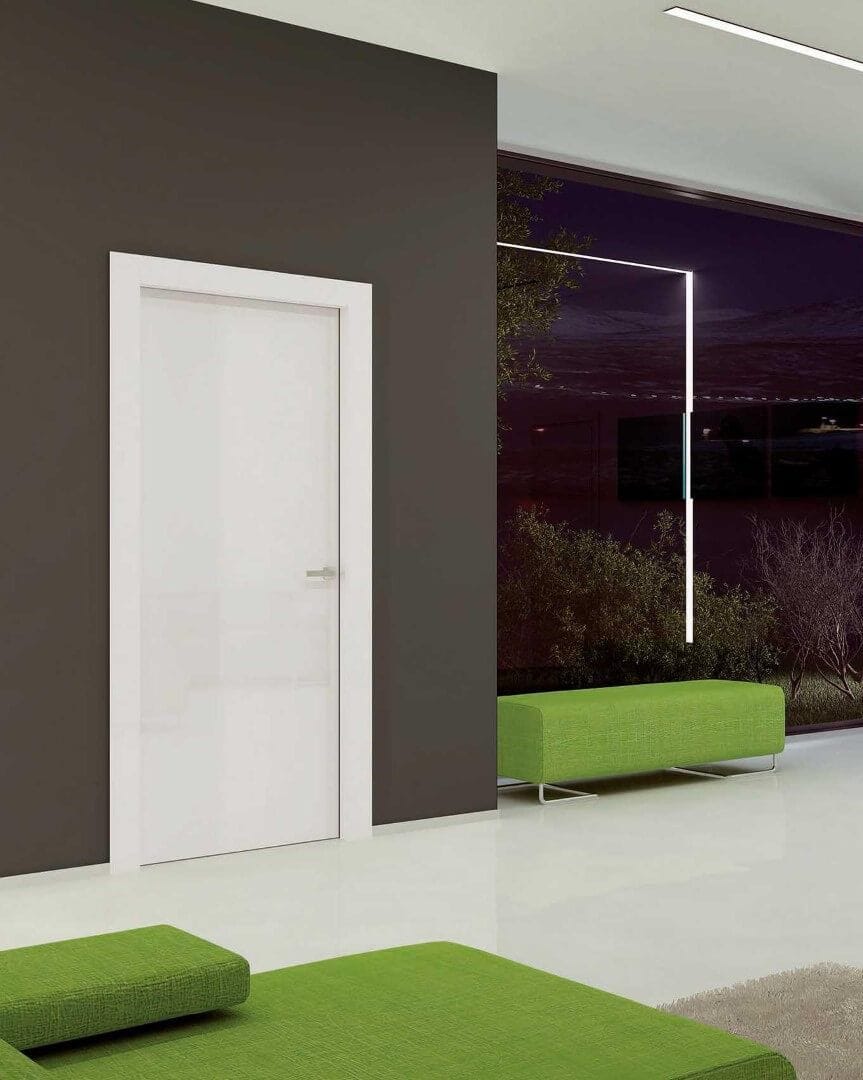 Лакированная распашная дверь Pail Serramenti PRIMA ONE ARCH-00136746 - Вид №3