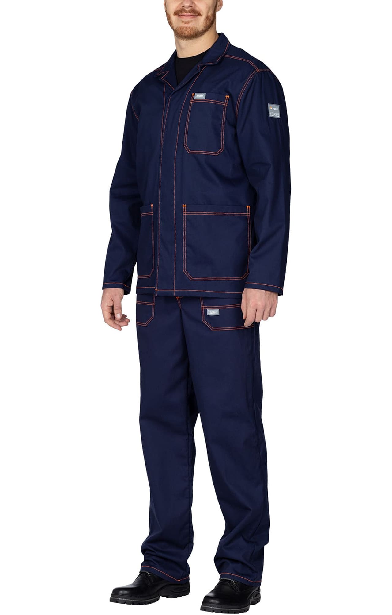 68052 Куртка  тёмно-синяя Enkel  Летняя спецодежда  размер 44-46/170-176  - Вид №2