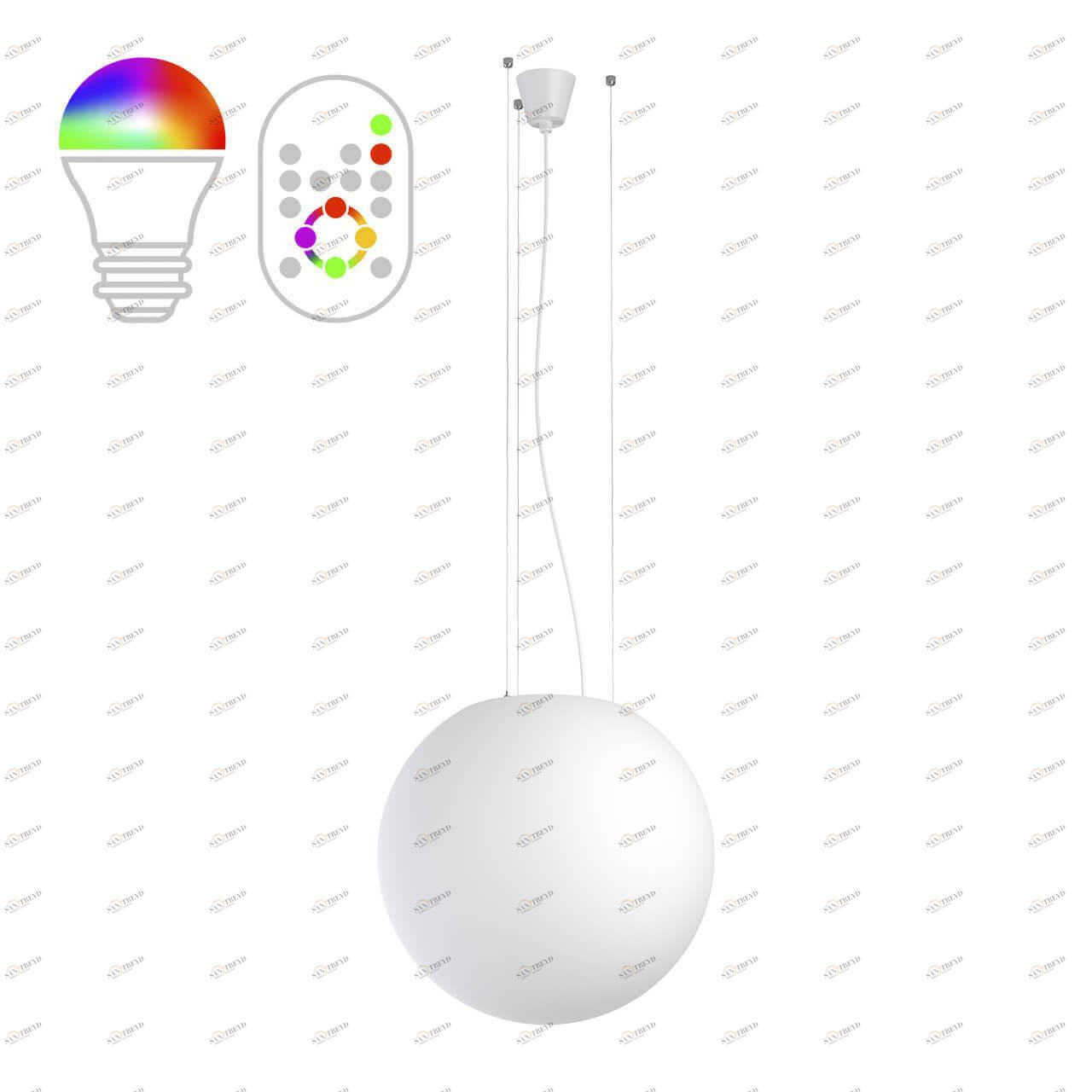 Подвесной светильник M3light Sphere 10122540 M3LIGHT ДИЗАЙНЕРСКИЕ, SPHERE 314988 Белый 