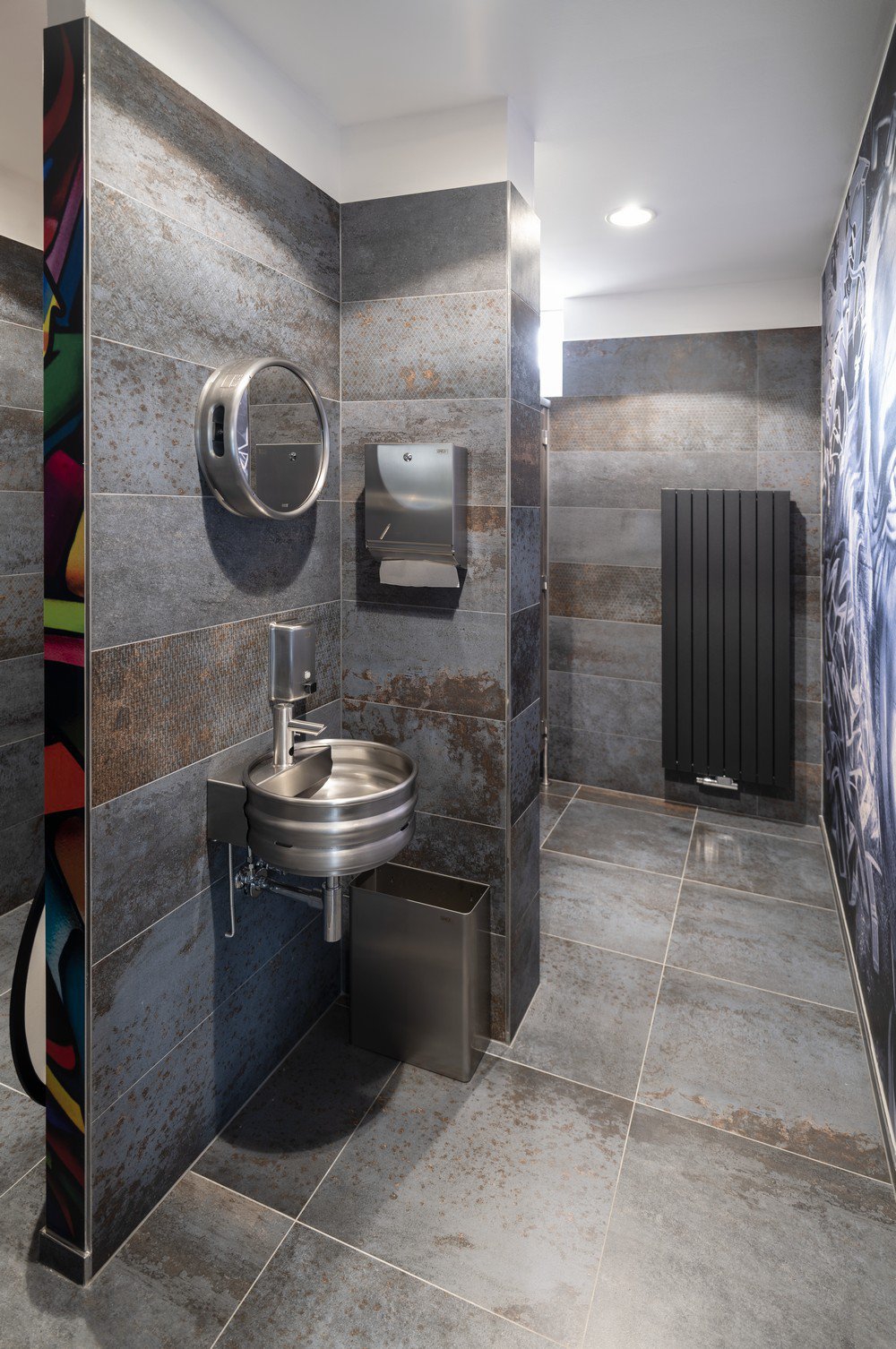 91109 Нержавеющий писсуар KEG с инфра-красным устройством смыва, 24 В пост. SANELA  - Вид №3