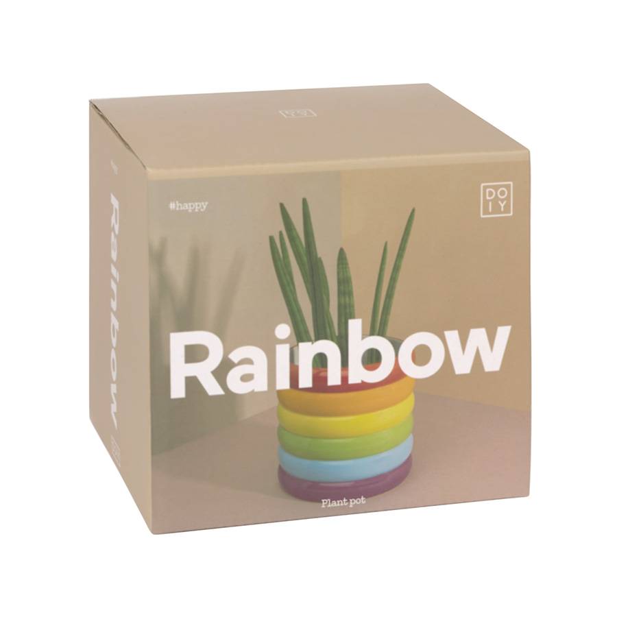 DYRAINPLPT Горшок цветочный rainbow Doiy  - Вид №5