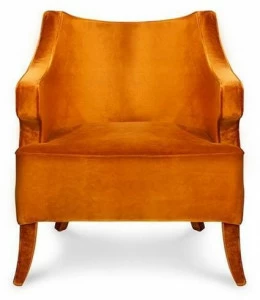 BRABBU Кресло из ткани с подлокотниками