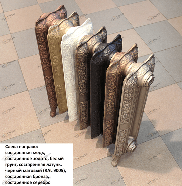 Чугунный радиатор Demir Dokum Historic 350 11 секций 7392