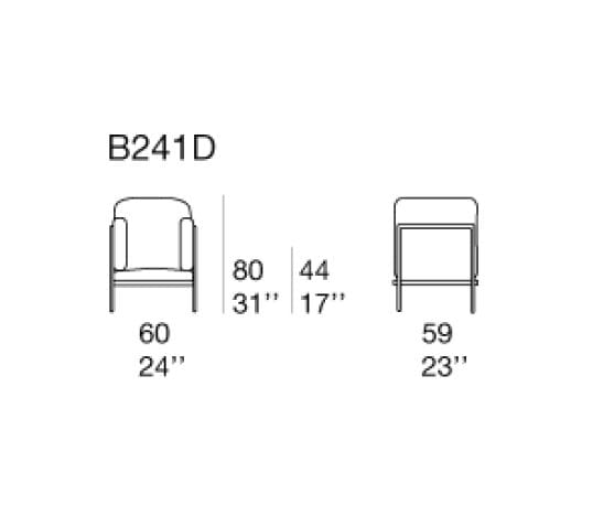 Тканевое садовое кресло Paola Lenti PLI ARCH-00034073 - Вид №3