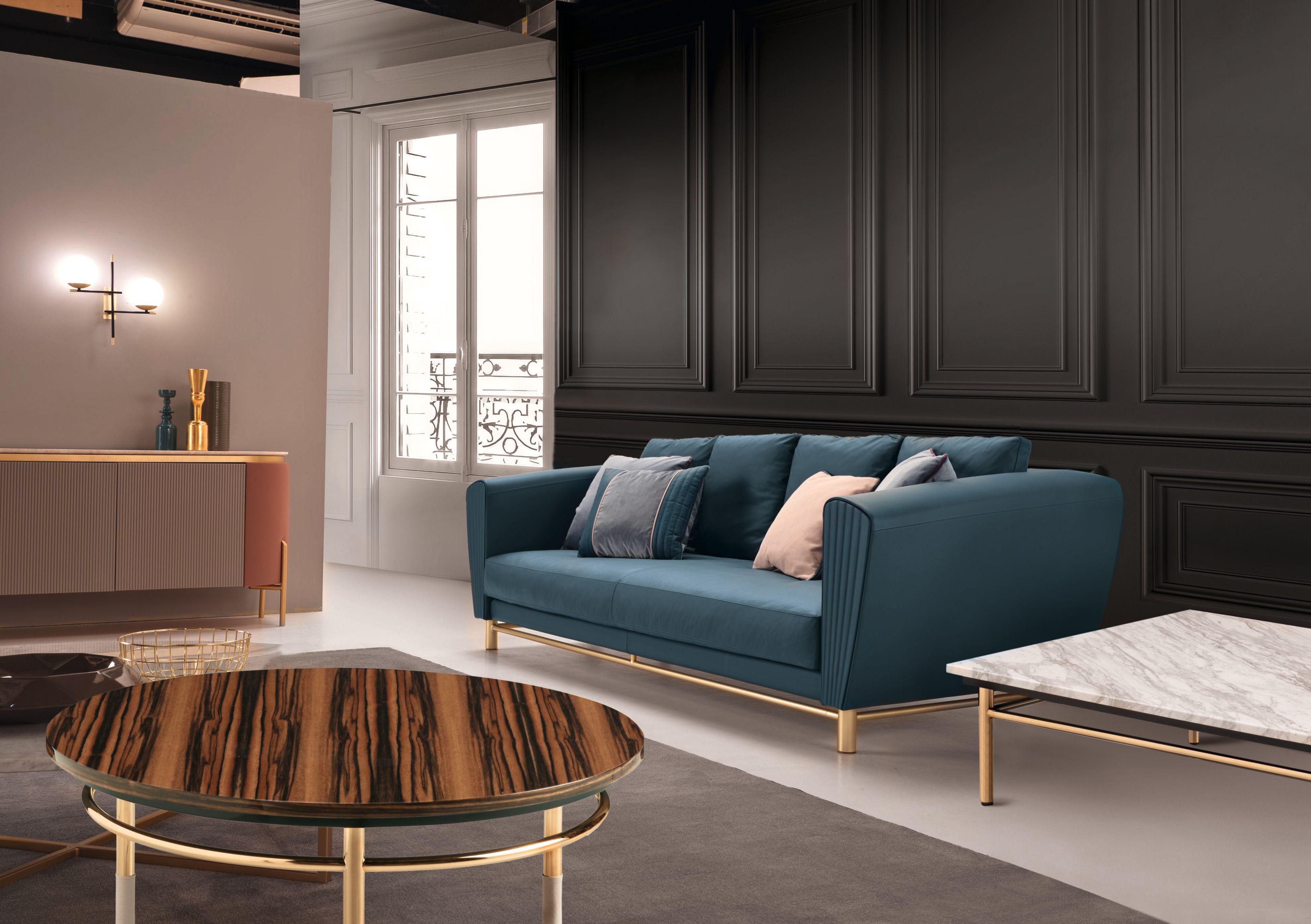 Квадратный мраморный журнальный столик Former In Italia TALIS ARCH-00134719 - Вид №3