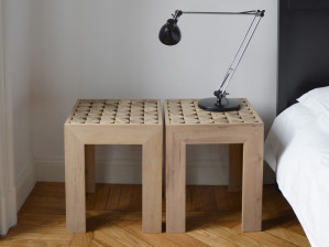 Табурет из массива дерева