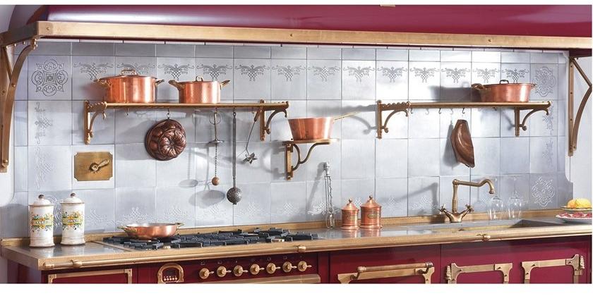 Officine Gullo Оборудованная кухонная спинка из алюминия sun-id-1373329 - Вид №1