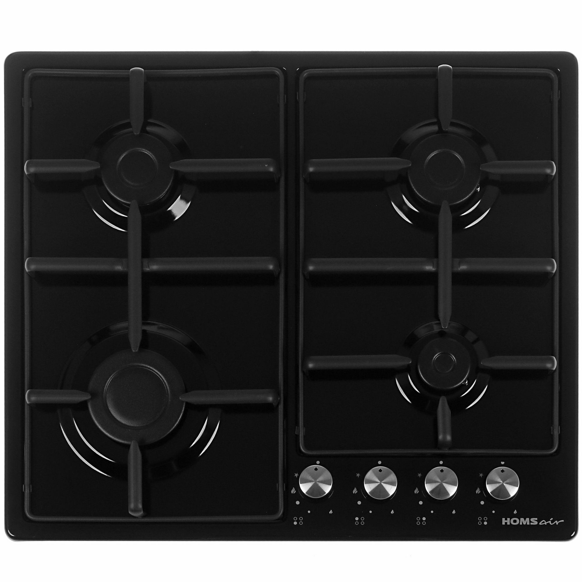 5319062 Газовая варочная поверхность HOMSair HGE643GBK STDN-0056480