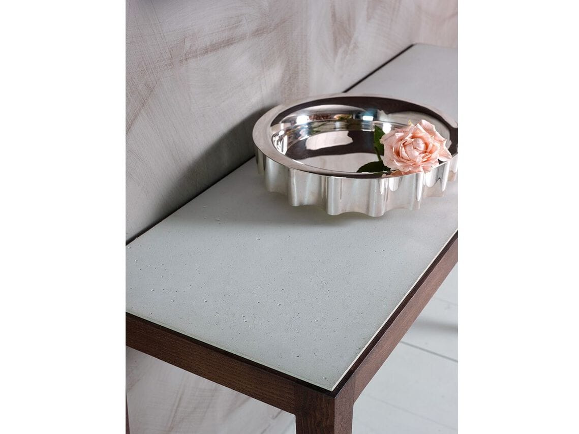 Прямоугольная консоль с рамой из цельного дерева Pacini & Cappellini ARCH-00077567 - Вид №1