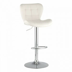 Стул барный регулируемый белый "Порше" STOOL GROUP  00-3882043 Белый