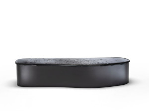 Стеклянная скамья