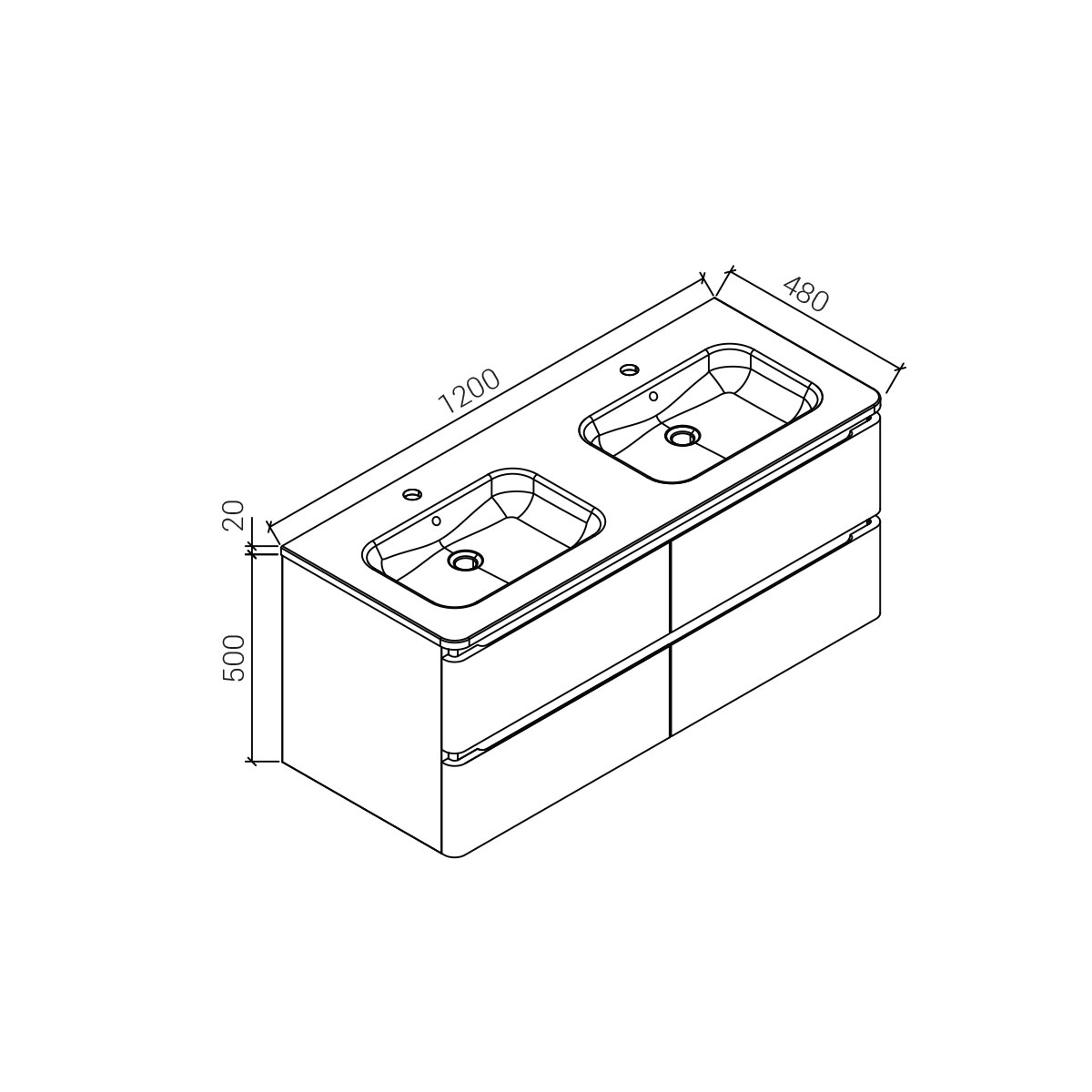 VMC-1A120RW База под раковину Vincea Alba Santreyd - Вид №4