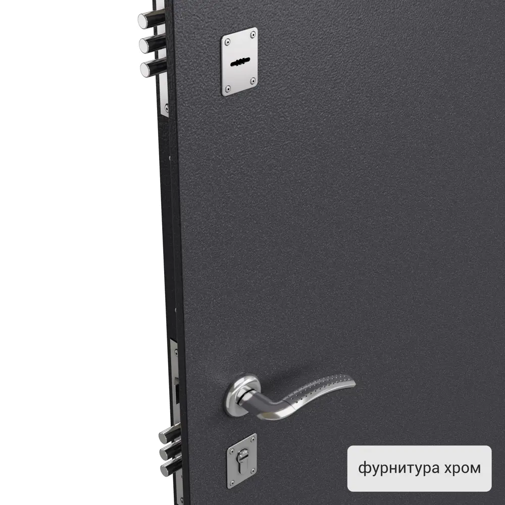 Дверь входная металлическая Альта Фина 86x205 см левая цвет белый TOREX STLM-2115018 - Вид №1