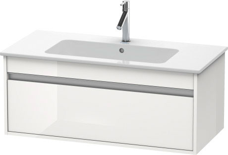 KT642003131 Ketho Тумбочка подвесная Сосна серебристая, декор Duravit - Вид №2
