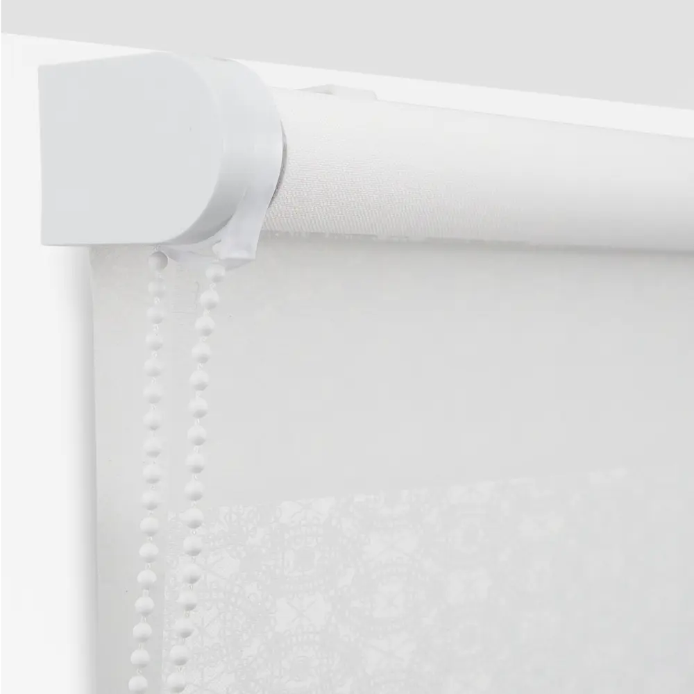 Штора рулонная Восторг 180x175 см белая GARDEN Нео-классика STLM-2080354 - Вид №1