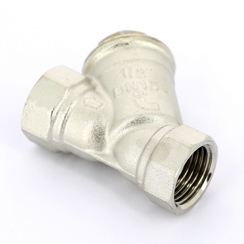 Фильтр косой никелированный ITAP 1/2" 300mic 19312G - Вид №2