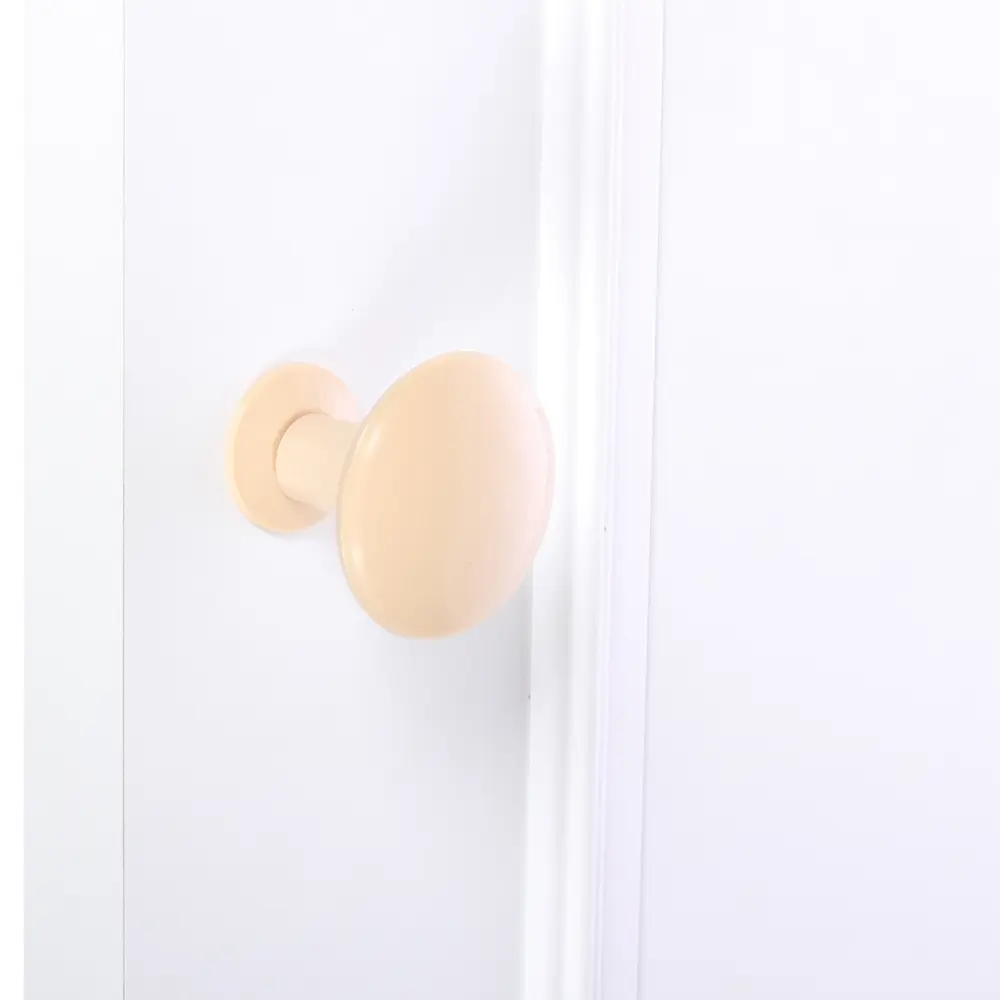 Ручка-кнопка Santreyd бежевая для межкомнатных дверей 18776510 STLM-1441037 - Вид №4