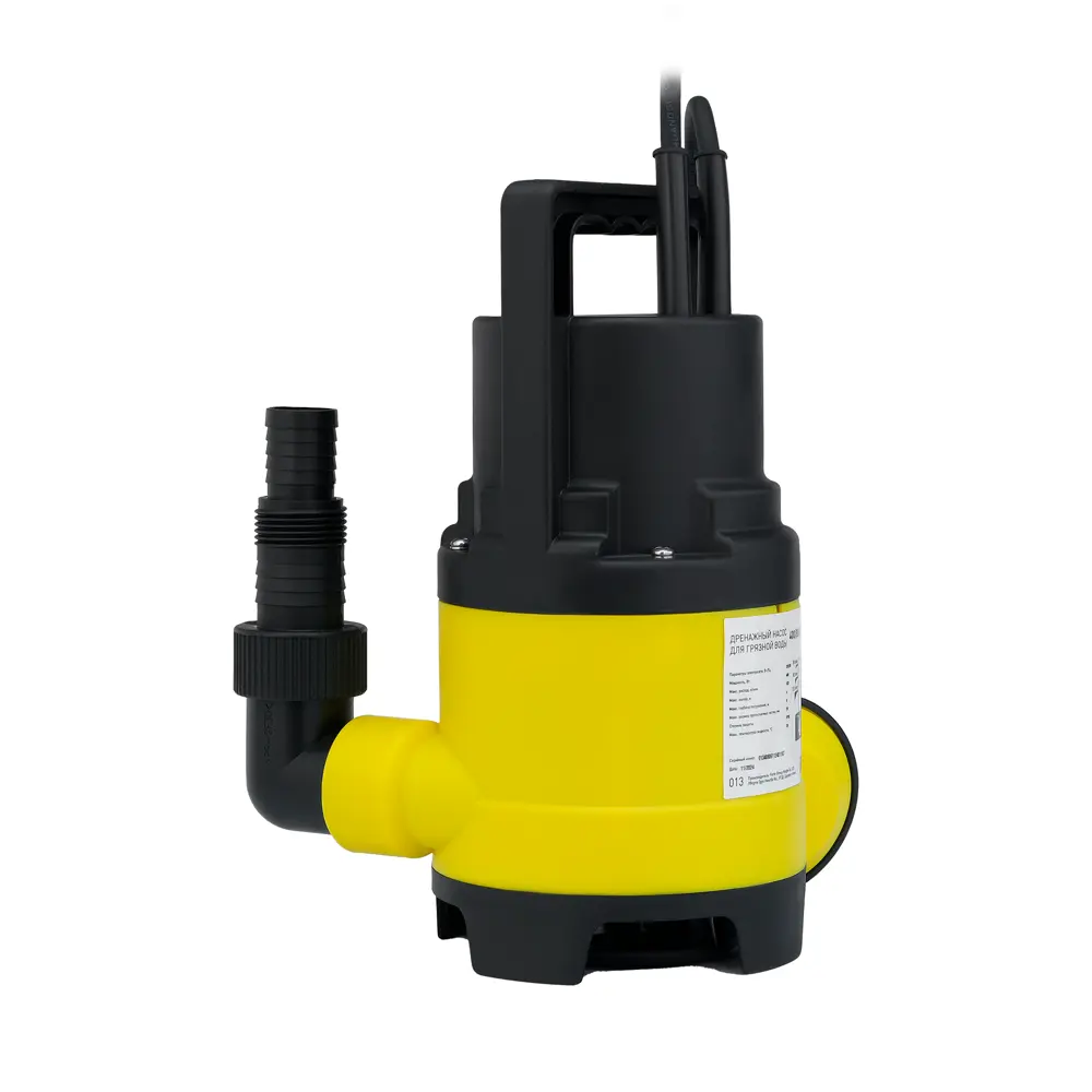 Насос погружной дренажный для грязной воды ЛЦ 400/8000/6, 7980 л/ч Santreyd STLM-2023206 - Вид №1