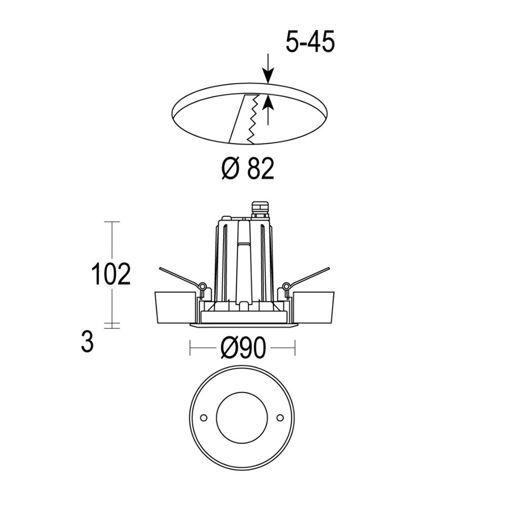MicroSpia 90 Ghidini Spia RD .15 Нержавеющая Сталь  - Вид №1